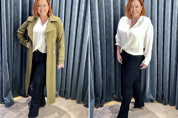 Shelly Horton jeans shopping