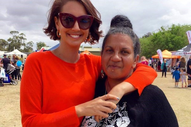 Brooke boney and her mother