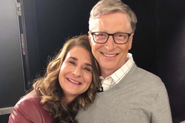 He referenced his divorce from wife of 27 years, Melinda.