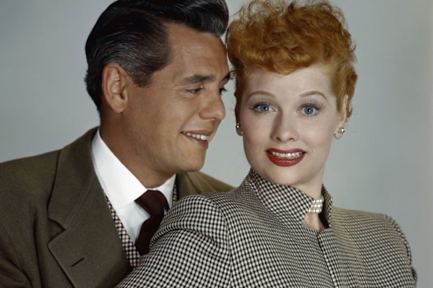 Desi Arnaz and Lucille Ball
