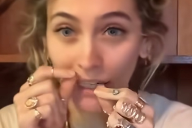 Paris Jackson addresses 'perforated septum' for the first time