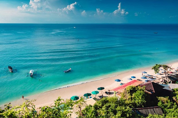Fiji resort beach