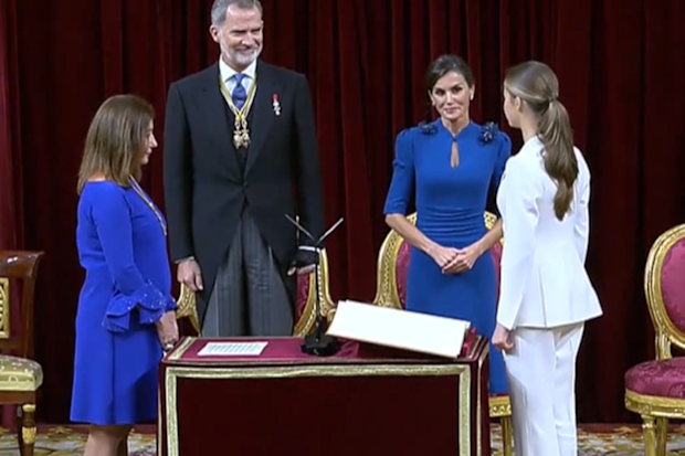 Princess Leonor of Spain swears oath