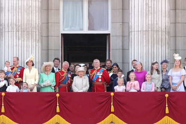 Trooping the Colour 2019 balcony shot Flora Alexandra Ogilvy 1