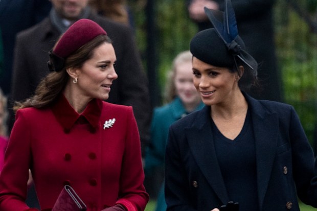 Kate and Meghan walking together