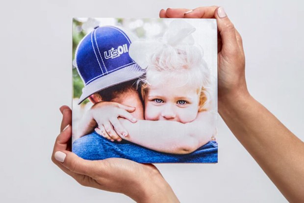Memory Block Pine Square photo block.