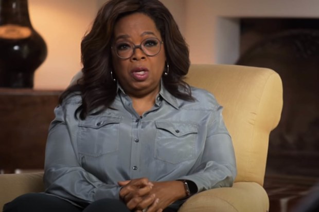 Oprah in a still from the trailer for The Me You Can't See