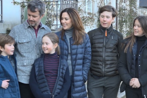 Princess Mary family send video message from isolation