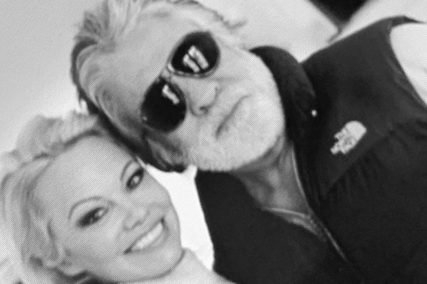 Pamela Anderson And Jon Peters 
