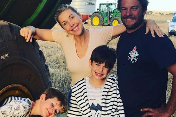 Catriona Rowntree and her family