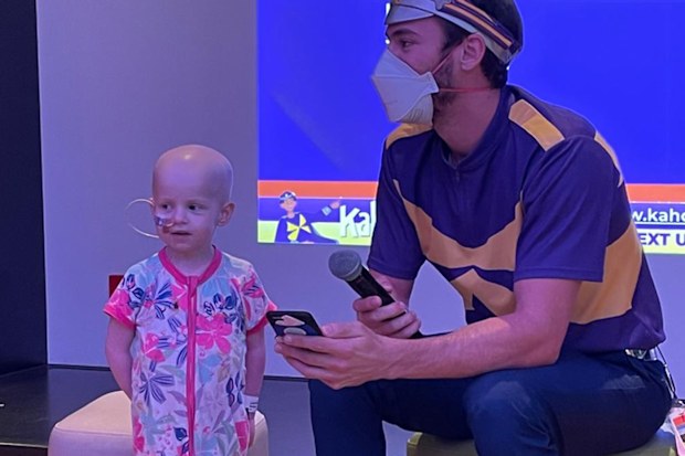 Willow during cancer treatment.