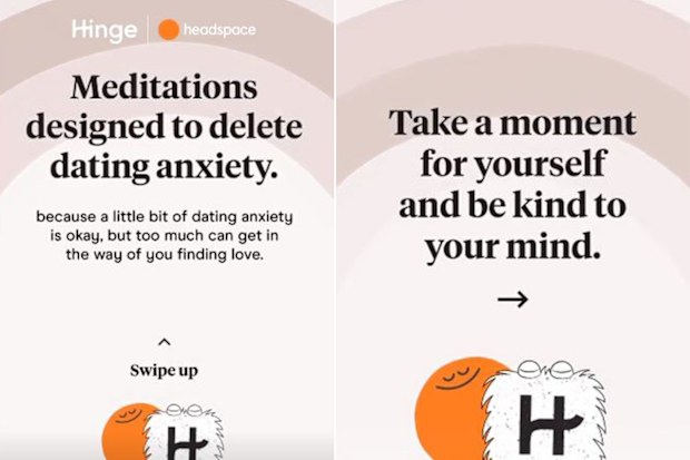 Hinge teams up with headspace