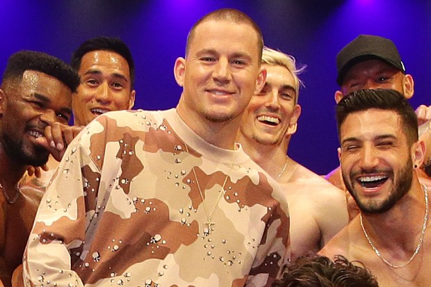 Channing Tatum presents Magic Mike Live .