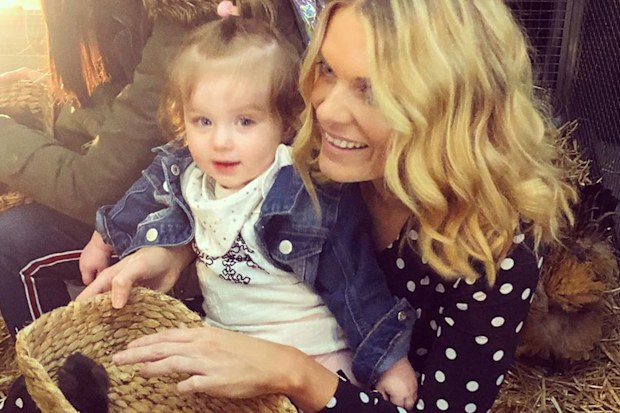 Erin Molan and her daughter