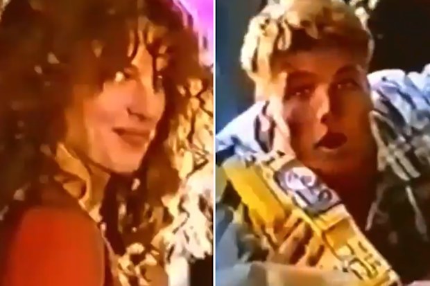 Nathan Harvey stars in 1991 Razzamatazz ad