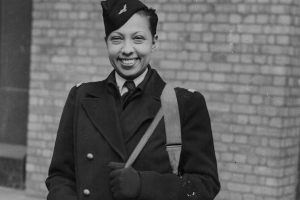 Josephine Baker in London in 1945