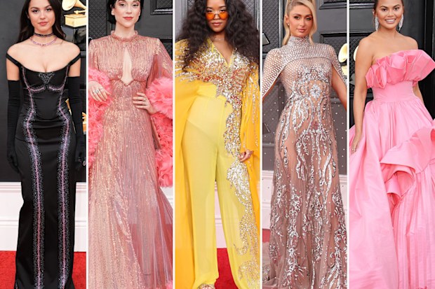 Grammys 2022 red carpet