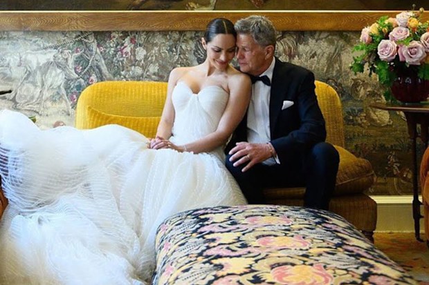 Katharine McPhee and David Foster