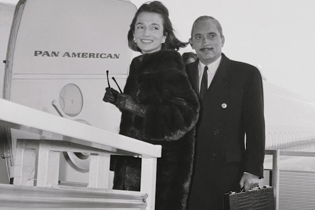Lee and Stanislaw Radziwill in 1961.