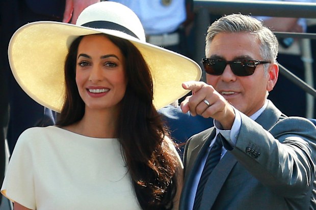 George Clooney and Amal Clooney