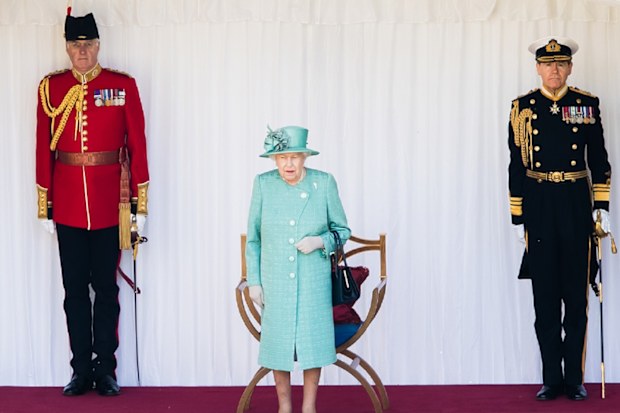 Queen Elizabeth Trooping the Colour