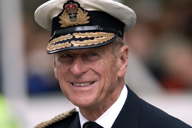Prince Philip In Military Uniform As Admiral Of The Fleet In The Royal Navy For A Service Of Remembrance For The Iraq War. 