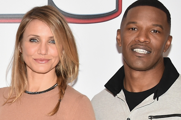 Cameron Diaz and Jamie Foxx attend the Annie photocall at Crosby Street Hotel on December 4, 2014 in New York City.
