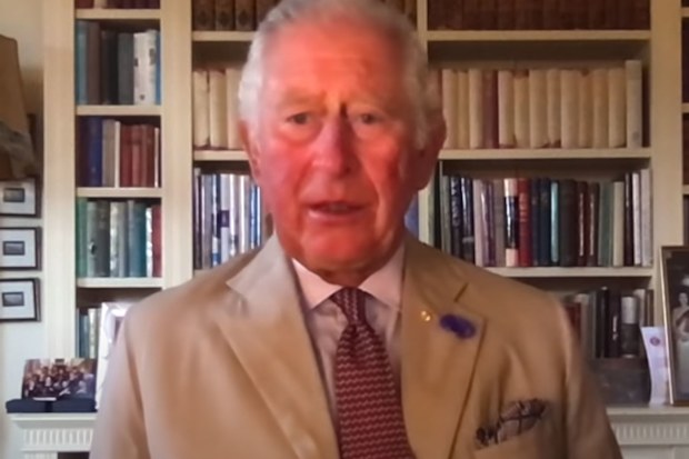 Prince Charles' video message