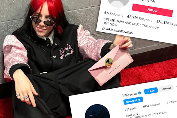 Social media has played a massive role in Billie Eilish's success.