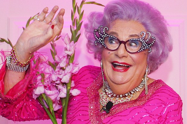 Barry Humphries as Dame Edna Everage