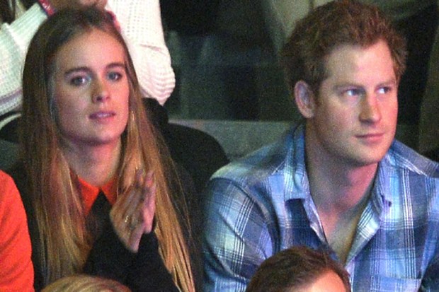 Cressida Bonas and Prince Harry in 2014 shortly before their breakup.