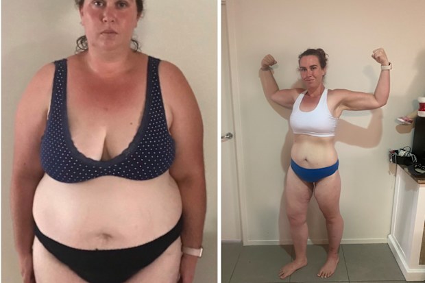Chelsea's lost 55kg.
