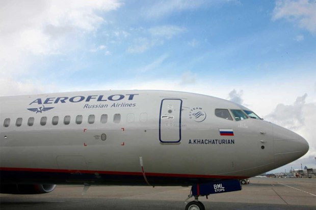 Aeroflot plane