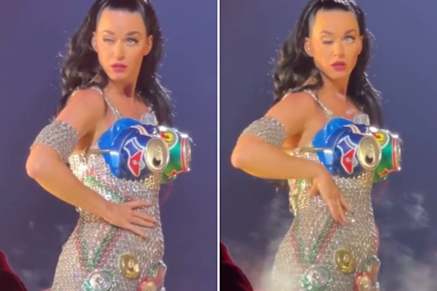 Katy Perry malfunctioning eye split 4b3