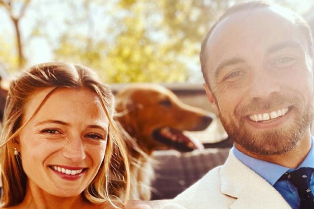 James Middleton wedding pic