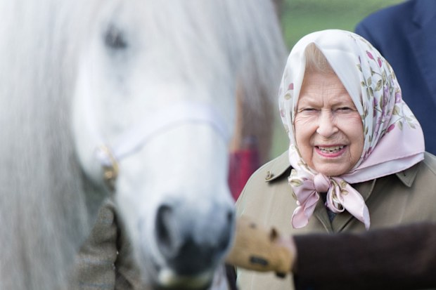 Queen Elizabeth at the 2019 Royal Windsor Horse Show