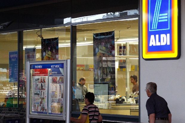 Aldi Melbourne shop front