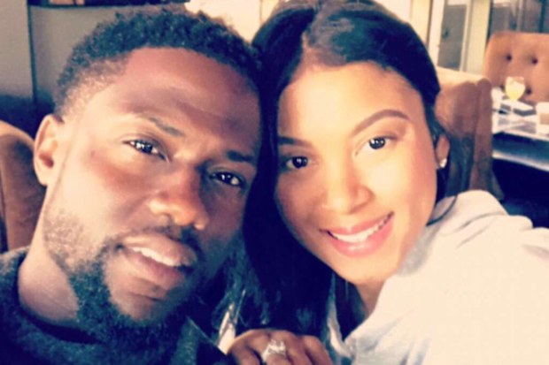 Kevin Hart, wife Eniko Hart, family, Heaven, Hendrix, Kenzo