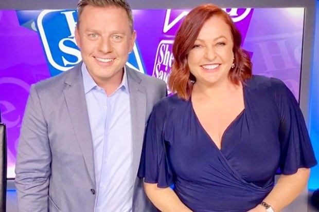He Said, She Said hosts Ben Fordham and Shelly Horton.