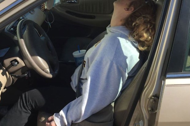 Woman who overdosed on heroin while son was in the car shares milestone ...