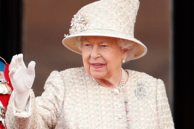 Queen Elizabeth Trooping The Colour 2020