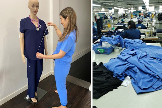 Melbourne sisters create 'Godsend' scrubs for frontliners during coronavirus