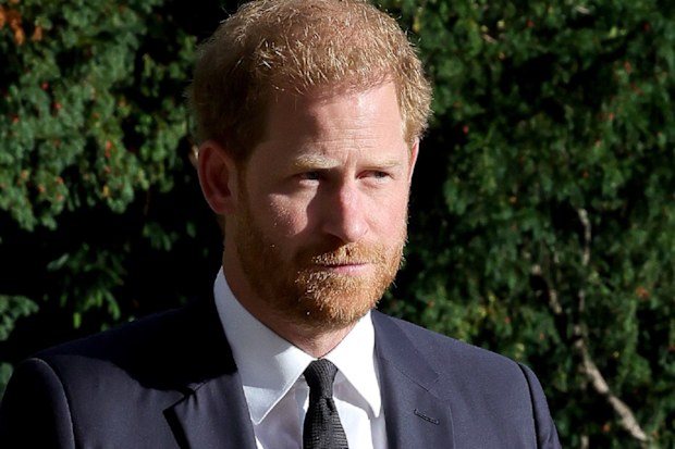 Prince Harry military uniform funeral