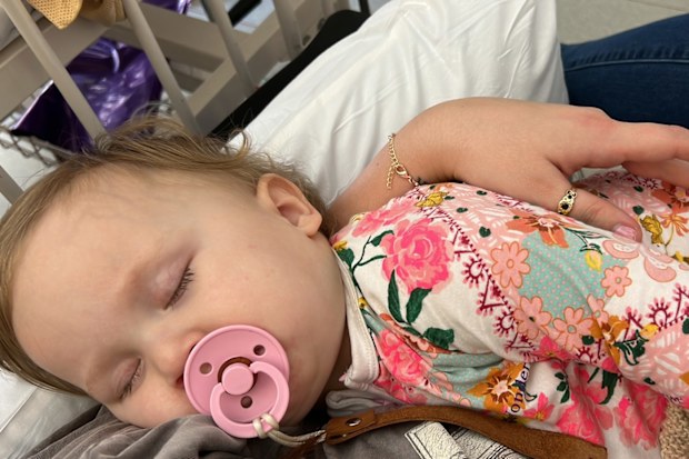 Allegra's mum had to fight for blood tests at hospital.