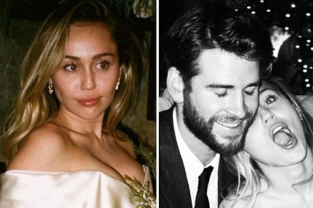 Miley Cyrus and Liam Hemsworth