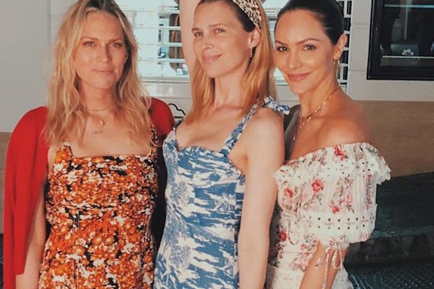 Erin Foster, Sara Foster and Katharine McPhee