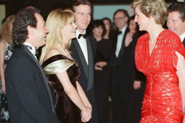 Billy Crystal, Meg Ryan and Princess Diana.