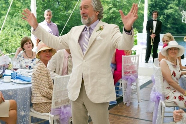 Father of the groom in the movie The Big Wedding