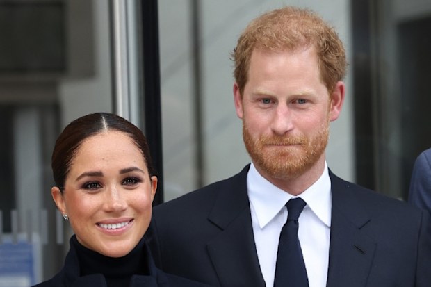 Harry and Meghan are staying at the lavish hotel during their visit to New York City this week.