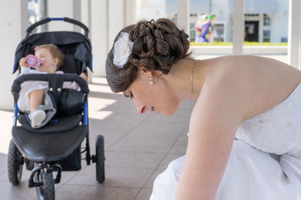 Bridesmaid furious after being told her toddler can’t attend wedding